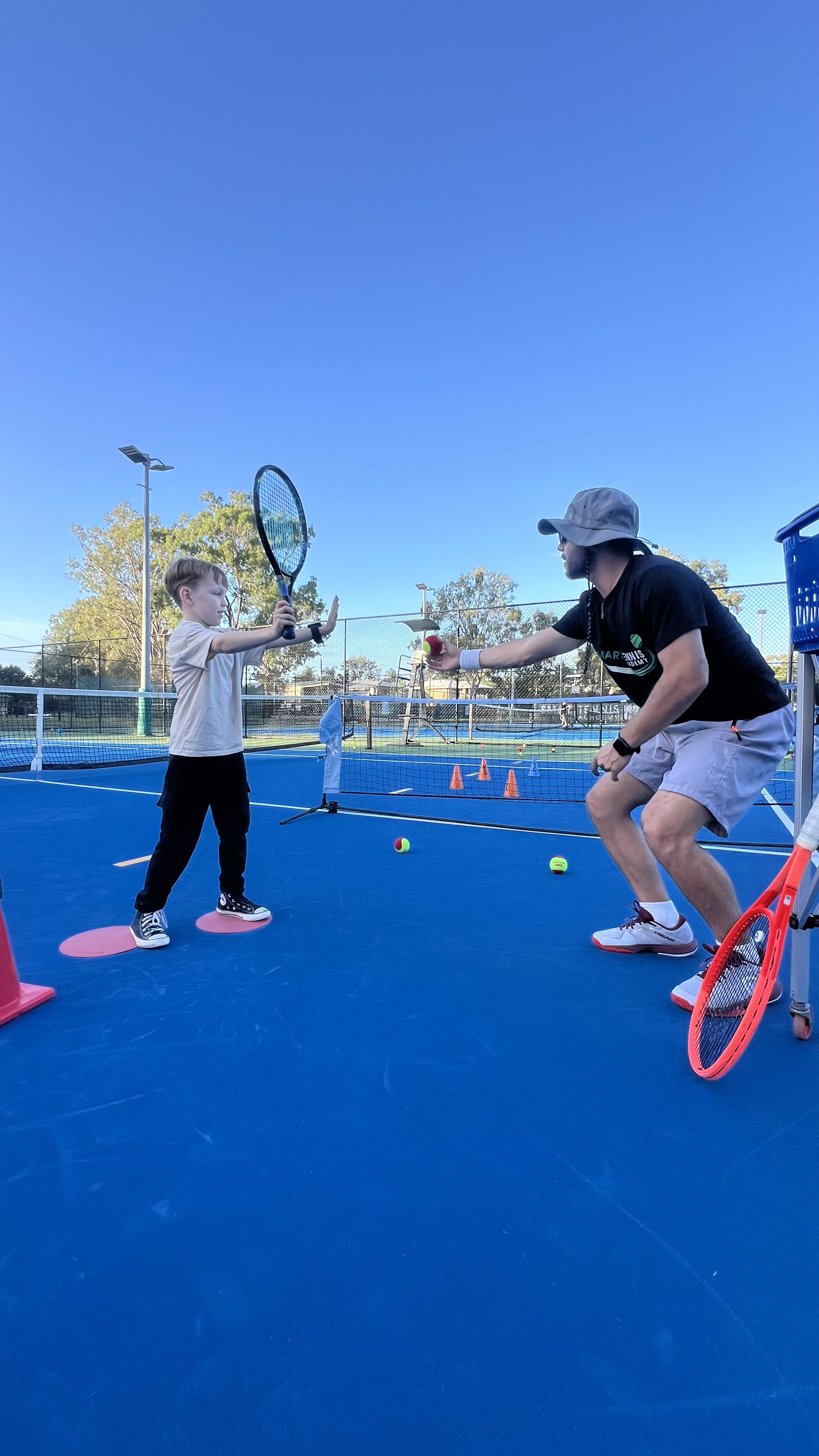 Junior tennis program